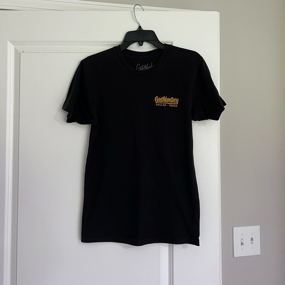 Gas Monkey Mens Black Graphic Tee
